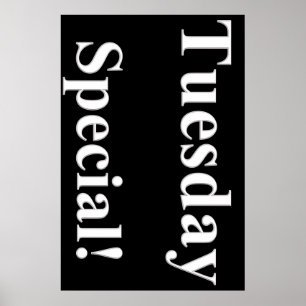 Tuesday Special Beauty Salon Poster