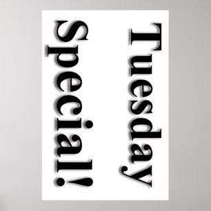 Tuesday Special Beauty Salon Poster