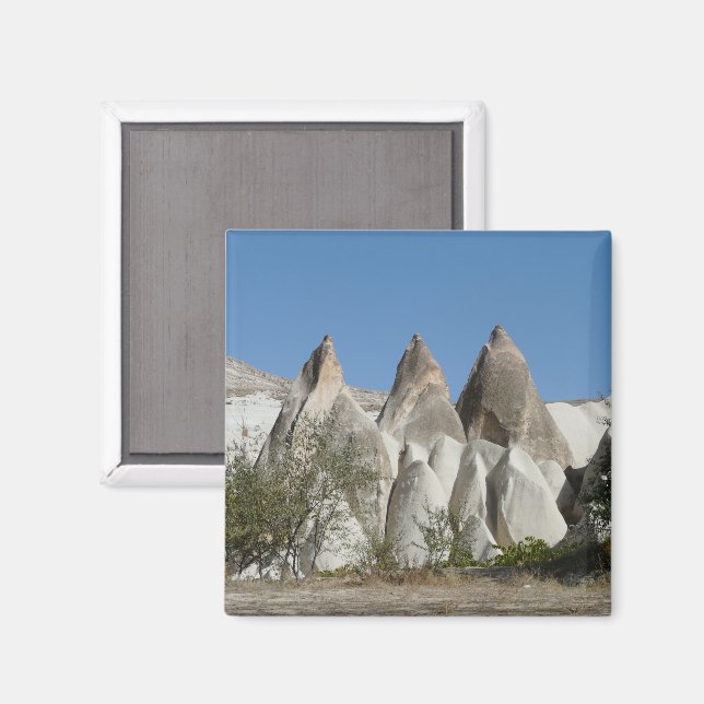 Tufa Rock Formations, Cappadocia, Turkey Magnet (Front/Back)