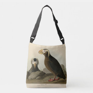 Tufted Auk (Puffin) - Audubon's Birds of America Crossbody Bag
