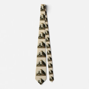 Tufted Auk (Puffin) - Audubon's Birds of America Tie