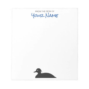 Tufted Duck - Personalised Notepad