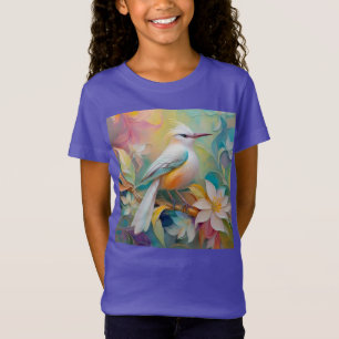 Tufted Golden Rumped Fantasy Bird T-Shirt