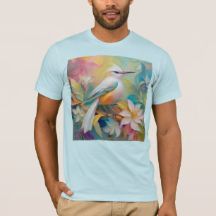 Tufted Golden Rumped Fantasy Bird T-Shirt