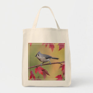 Tufted Titmice Tote Bag