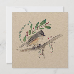 Tufted Titmouse Bird Art