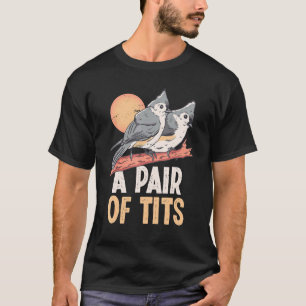 Tufted Titmouse Ornithology Bird T-Shirt