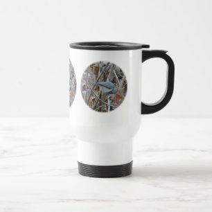 Tufted Titmouse Songbird Coordinating Items Travel Mug
