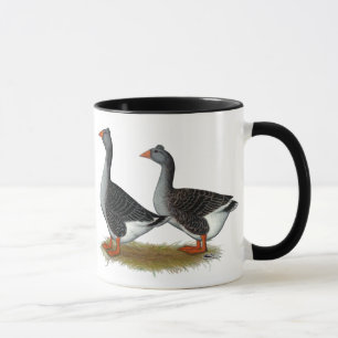 Tufted Toulouse Geese Mug