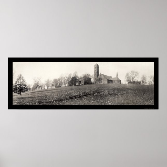 Tufts College Medford Photo 1910 Poster (Front)