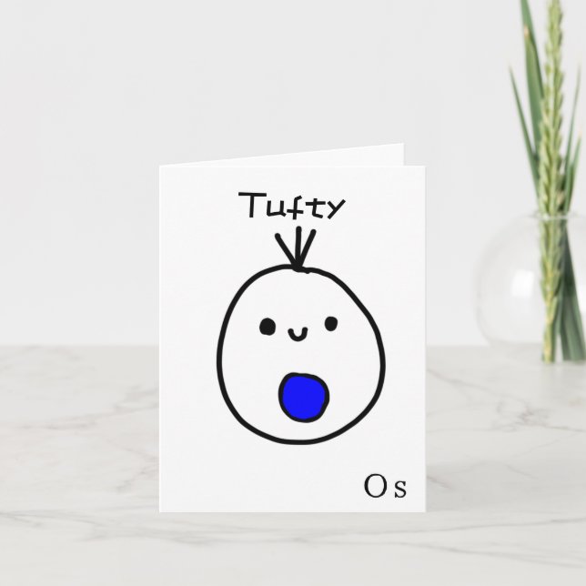 Tufty card (Front)