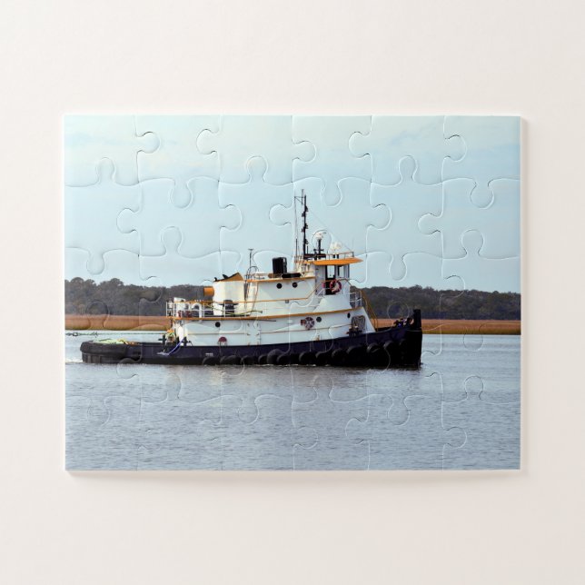 tug boat jigsaw puzzle (Horizontal)