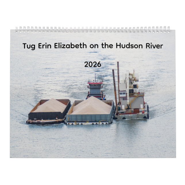 Tug Erin Elizabeth 2026 Calendar (Cover)