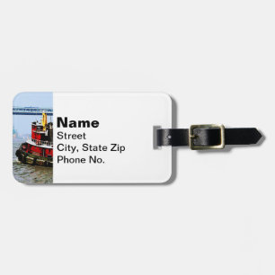 Tugboat at Penn's Landing Philadelphia, PA Luggage Tag