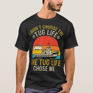 Tugboat Captain Funny Boating Sailor Sailing Men W T-Shirt