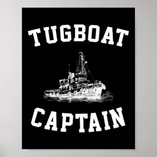 Tugboat Captain  Poster