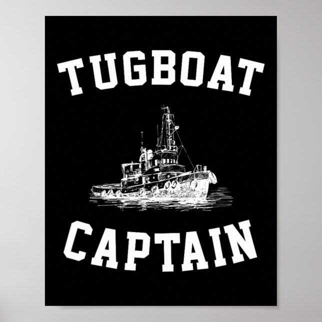 Tugboat Captain  Poster (Front)