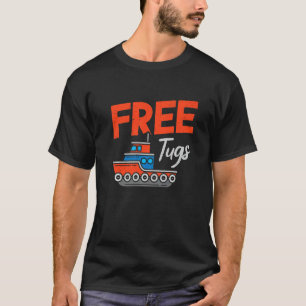 Tugboat Captain Sailing Boating Tug Boat Owner T-Shirt