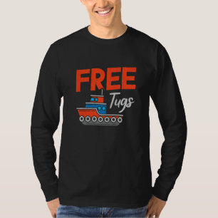 Tugboat Captain Sailing Boating Tug Boat Owner T-Shirt