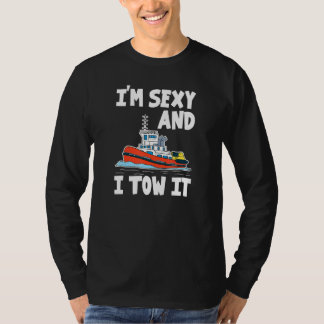 Tugboat Captain Skipper Tug Boat Towboat Operator T-Shirt