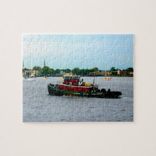 Tugboat Norfolk Virginia Jigsaw Puzzle