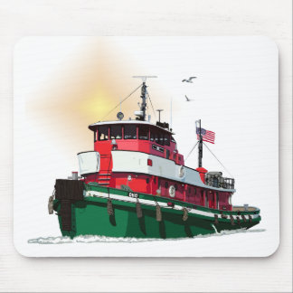 Tugboat Ohio Mouse Mat