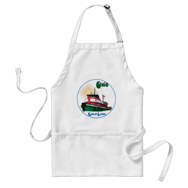 Tugboat Ohio Standard Apron (Front)