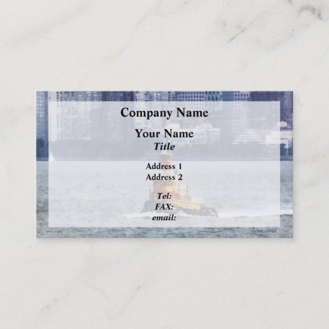 Tugboat Stephen Scott Business Card (Front)