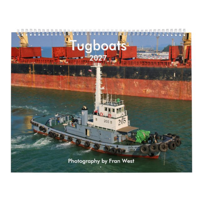 Tugboats 2027 calendar (Cover)
