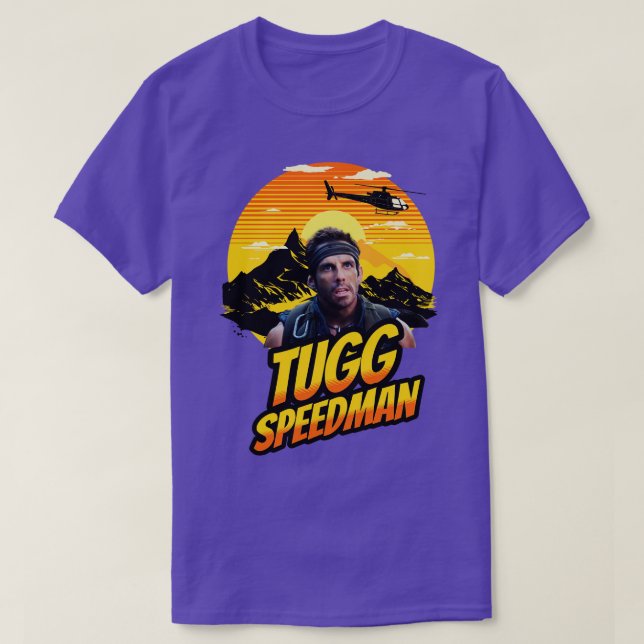 Tugg Speedman Tropic Thunder T-Shirt (Design Front)