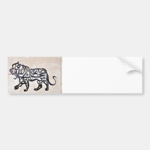 Tugra Lion Bumper Sticker