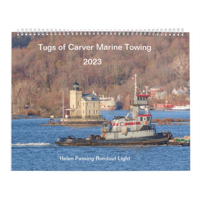 Tugs Of Carver Marine Towing 2023 Calendar (Cover)