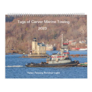 Tugs Of Carver Marine Towing 2023 Calendar
