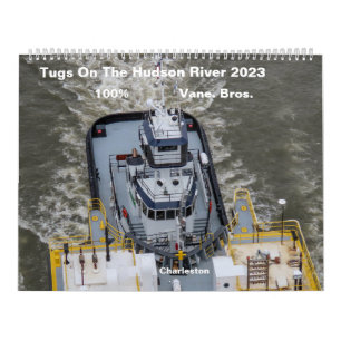 Tugs On The Hudson River 100% Vane Bros. 2023 Calendar