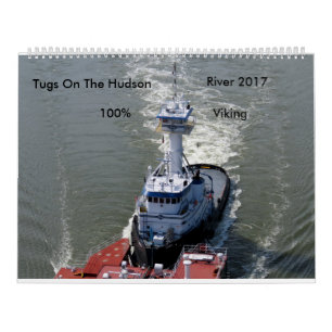 Tugs On The Hudson River 2017 Calendar