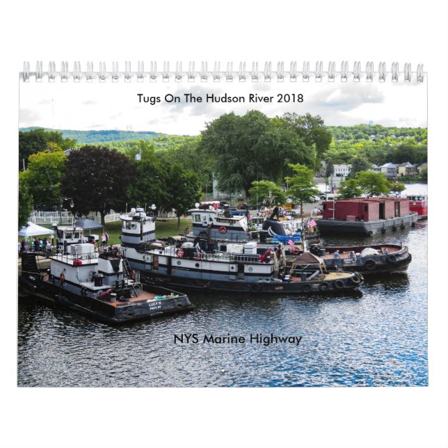 Tugs On The Hudson River 2018-NYS Marine Highway Calendar (Cover)