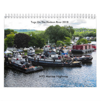 Tugs On The Hudson River 2018-NYS Marine Highway Calendar