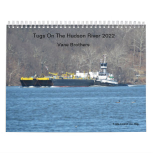 Tugs On The Hudson River 2022 Vane Bros. Calendar