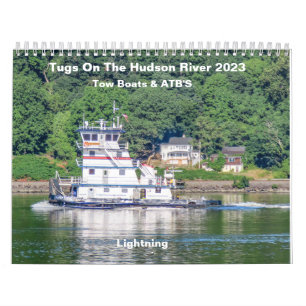 Tugs On The Hudson River 2023 Towboats & ATB'S  Calendar
