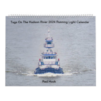 Tugs On the Hudson River Running Light 2024  Calendar