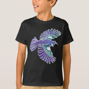 Tui Bird New Zealand Flying T-Shirt