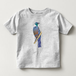 Tui Kereru NZ Bird Toddler T-Shirt