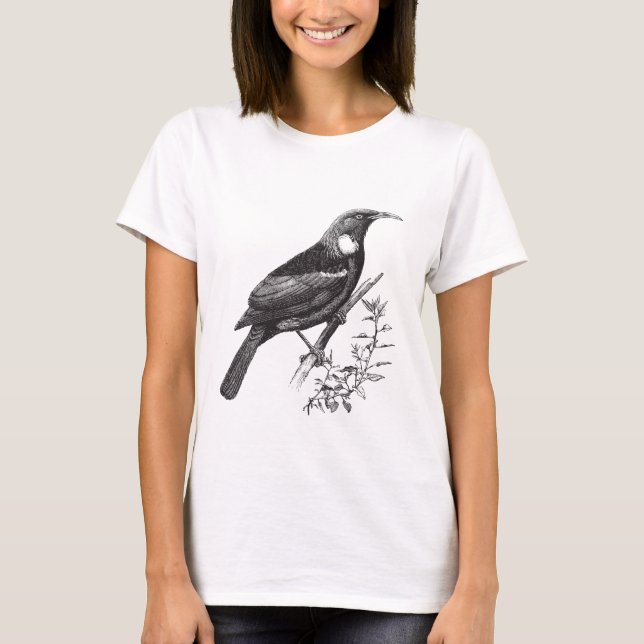 Tui New Zealand Bird T-Shirt (Front)