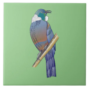 Tui New Zealand Bird Tile