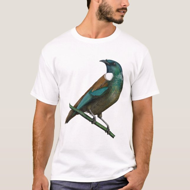 Tui New Zealands Bird T-Shirt (Front)