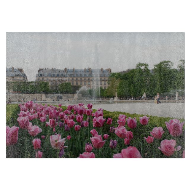 Tuileries Garden in bloom Cutting Board (Front)