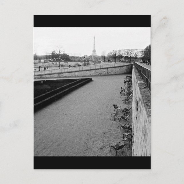 Tuileries Garden (Jardin des Tuileries), Paris Postcard (Front)