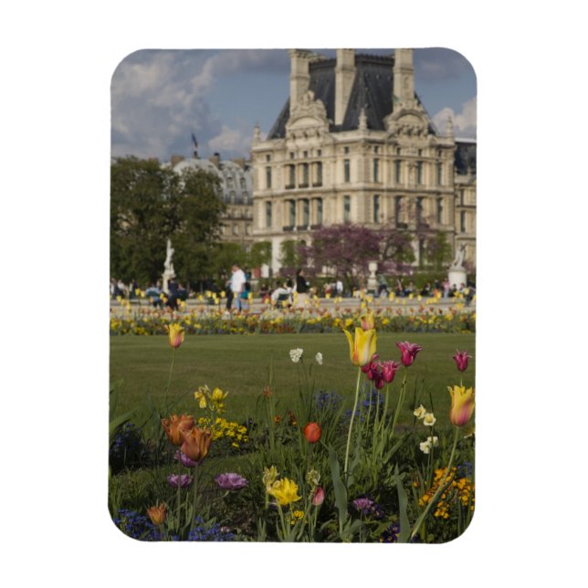 Tuileries Garden, Louvre, Paris, France Magnet (Vertical)
