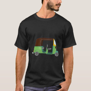 Tuk Tuk Auto Rickshaw Asian Fun Ride T-Shirt