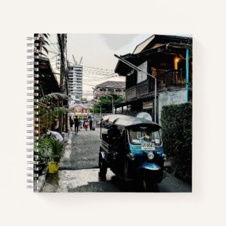 Tuk Tuk In Bangkok Thailand Notebook